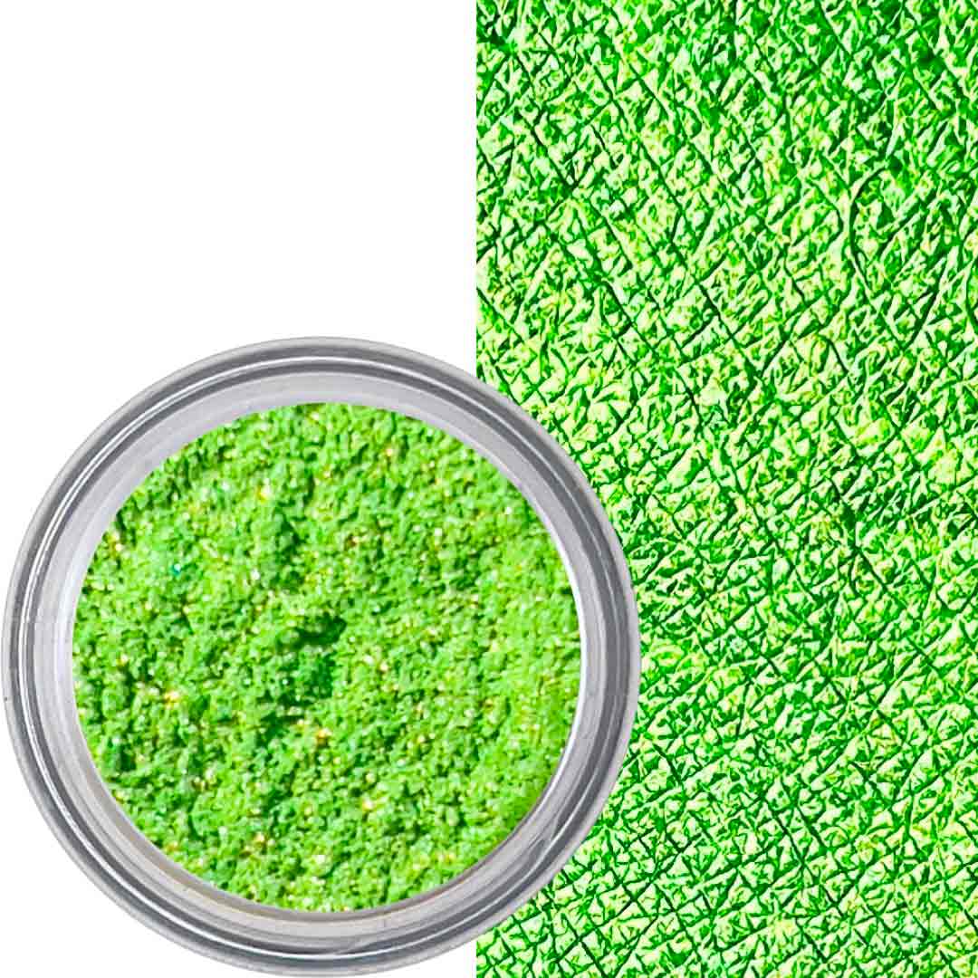 Green Eyeshadow and Swatch | Biohazard by Surreal Makeup