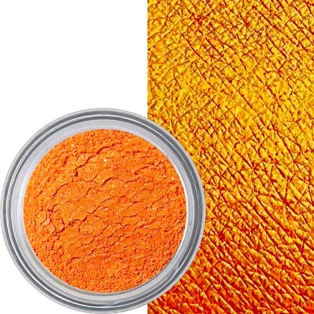 Orange Eyeshadow and Swatch | Candied Peach by Surreal Makeup