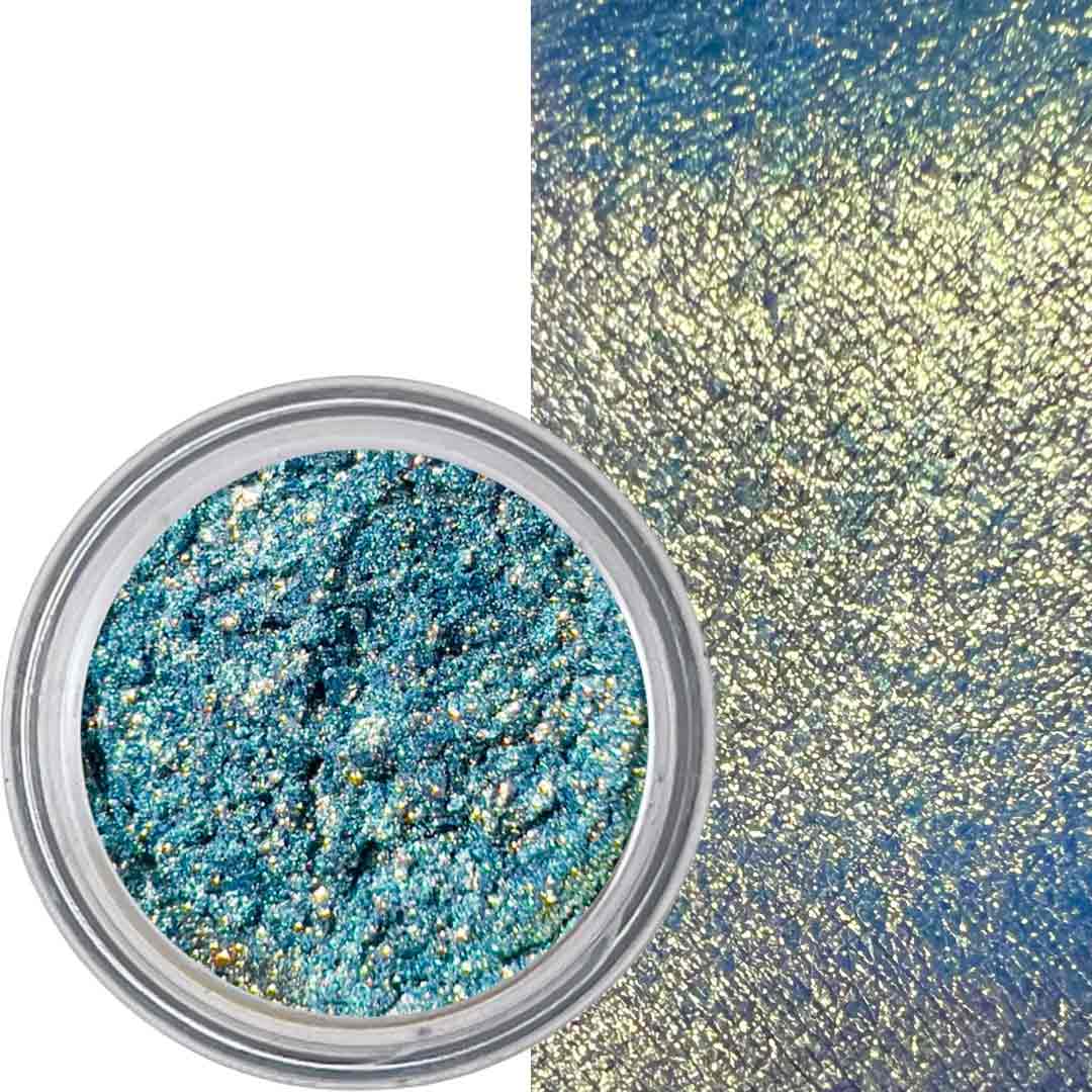 Turquoise Eyeshadow and Swatch | Marine by Surreal Makeup