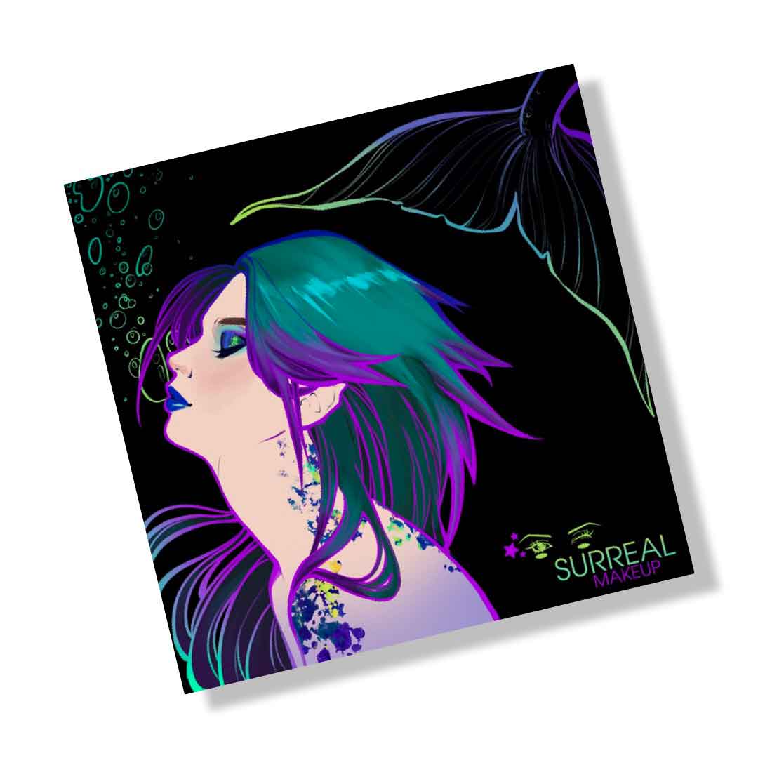 Mermaid Tails Sticker by Surreal Makeup