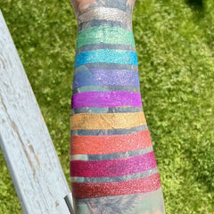Palace Garden Set Swatches on Dark base | Surreal Makeup