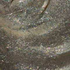 A close-up texture shot of Rainbowlit Elixir with fine reflective flakes and iridescent sparkle.