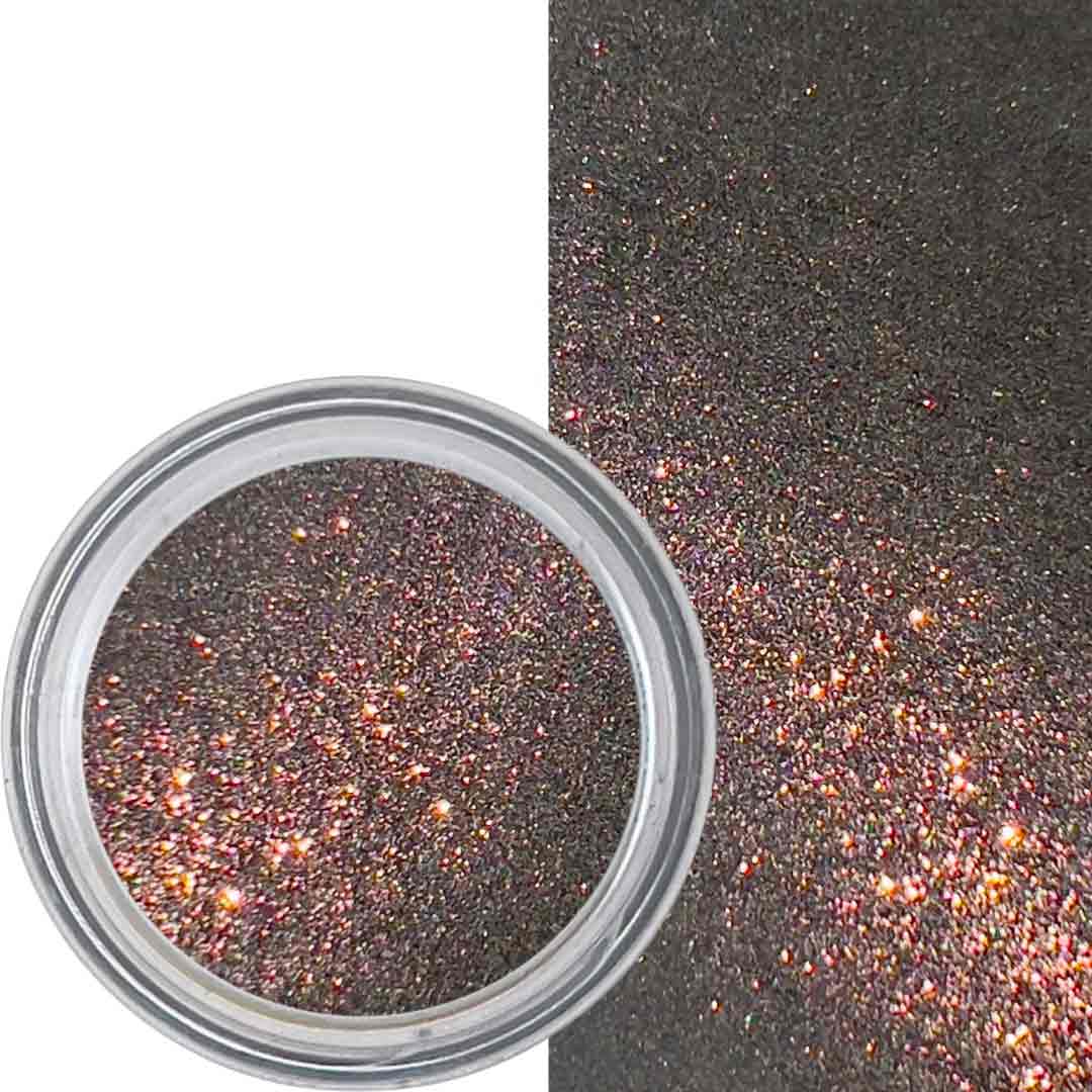 Black Eyeshadow and Swatch | Solar Flare by Surreal Makeup