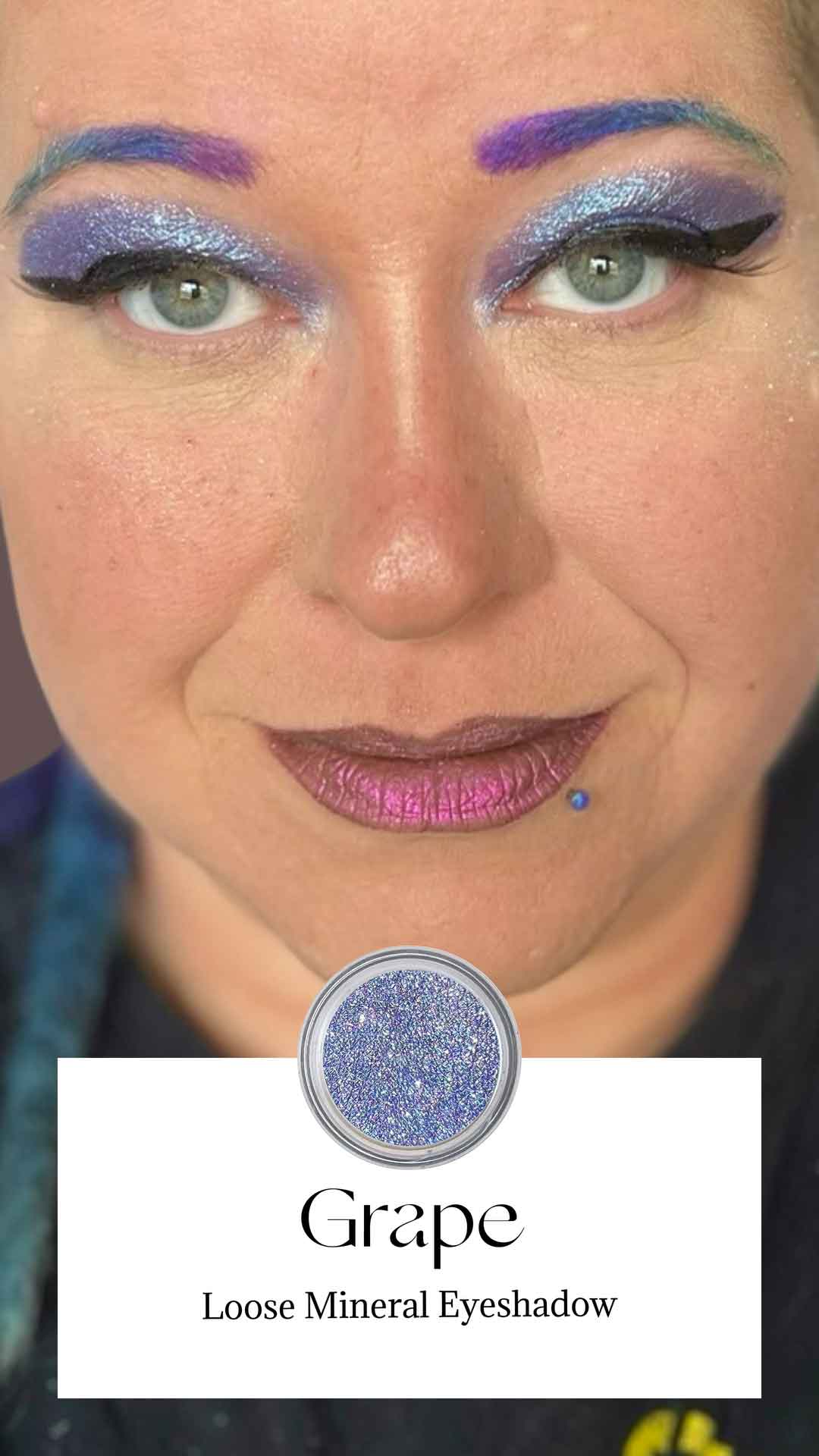 Surreal Makeup Grape Eye Shadow