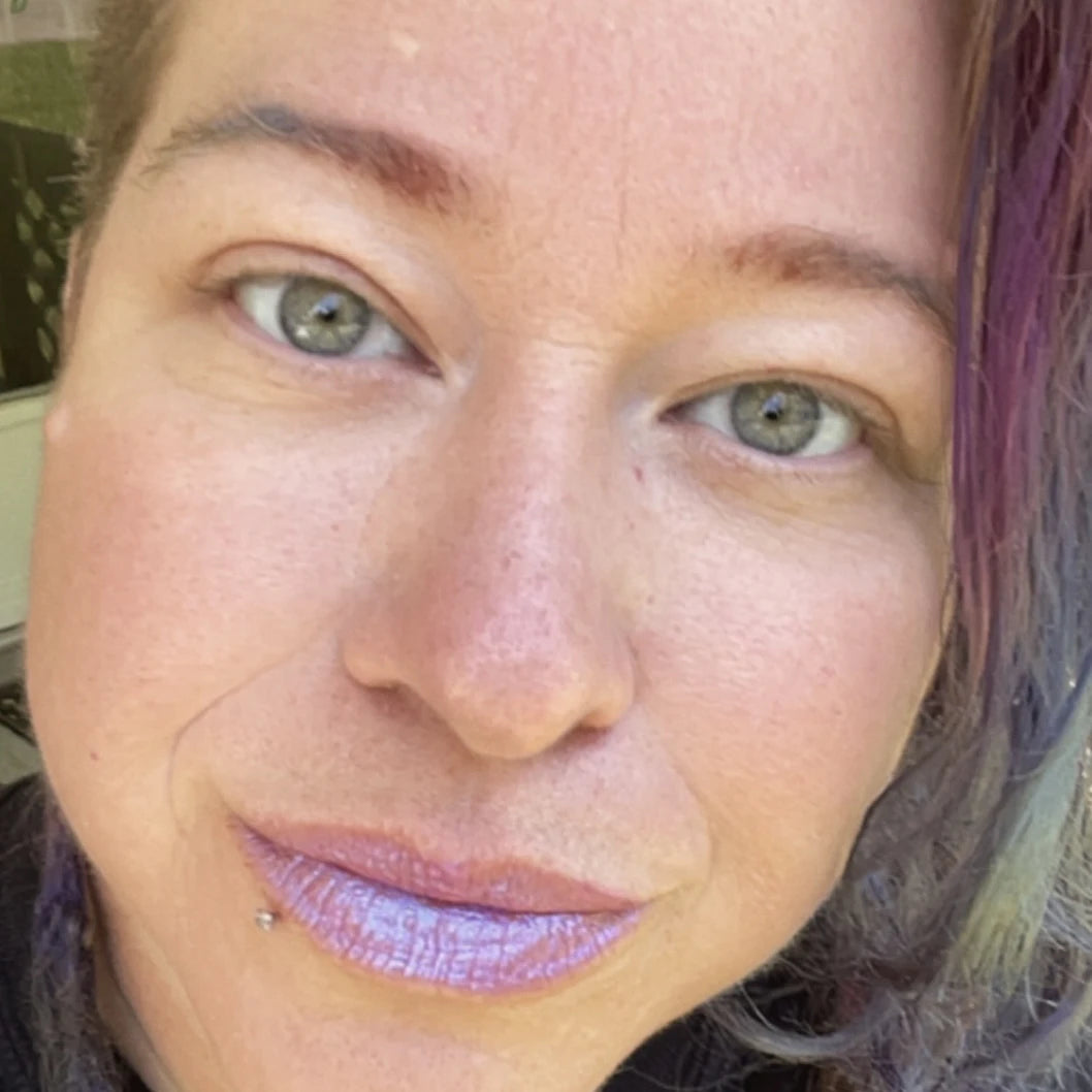 Wearing Block Party Lip Gloss | Surreal Makeup