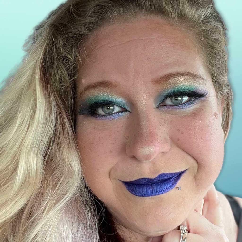 Wearing Lilly Matte Lipstick - Surreal Makeup