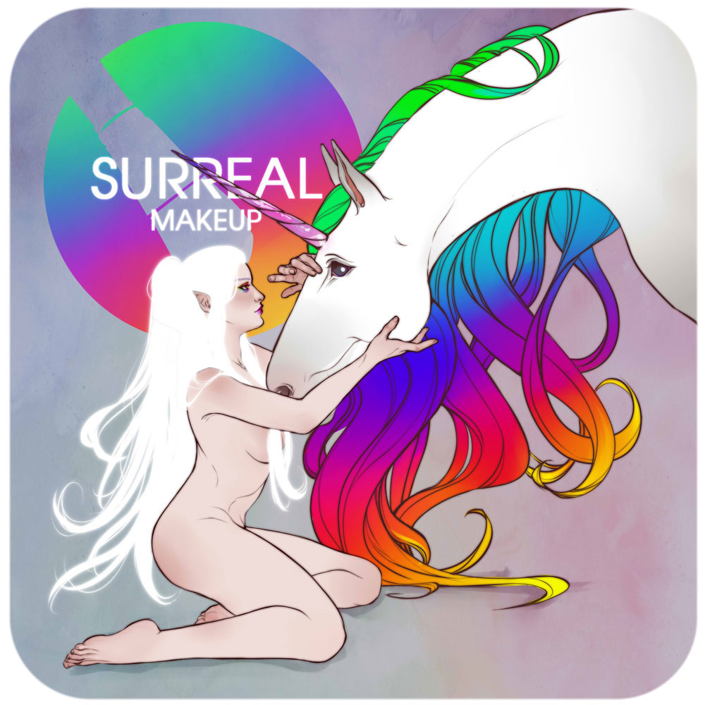 Unicorn Eye Shadow Collection by Surreal Makeup